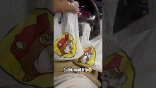 ￼Buccees trip 🚗😉 roadtrip buccees fun snacks shorts [upl. by Beilul]