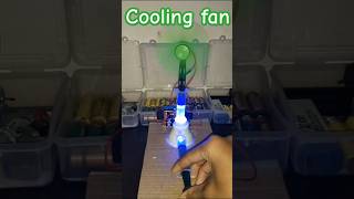 DIY amazing motor fan🤩 induction motor brushless DC electric motor shorts DC air conditioner fan [upl. by Juxon]