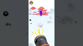 Cannon Ball Perfect Shoot Game  Hit The Perfect Target funny animation gaming [upl. by Calista]