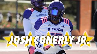 Highlights FiveStar OL Josh Conerly Jr [upl. by Aicenaj]