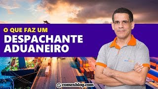 O que faz um despachante aduaneiro  comexblogcom [upl. by Ayad]