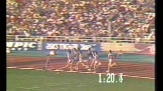 1982 European 800m  men [upl. by Mihsah]