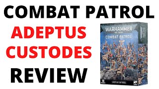 Combat Patrol Adeptus Custodes Review  Contents Discussed [upl. by Gnoud]