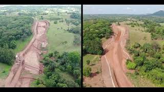 Evolução das Obras  Ferrovia de Integração CentroOeste [upl. by Zandt]