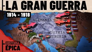 Primera Guerra Mundial 19141918  Documental Todas las partes [upl. by Husein174]