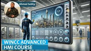 Wincc Advanced  HMI Full Course  5 Project View Add Screens Start Screen [upl. by Ehsrop]