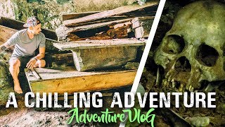 UNSEEN HANGING COFFINS First YouTube Footage 💀Sagada Philippines [upl. by Ahsemrac]