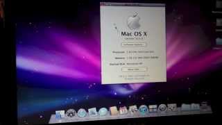 Mac OS X 1058 Running on an Acer Aspire One [upl. by Cele]