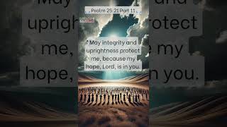 Guided by Integrity Discover the Promise of Psalm 2521 [upl. by Halverson]