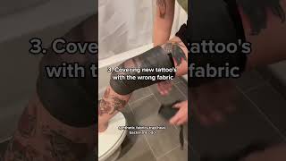 5 Mistakes BIGGEST mistakes with new tattoos in a heatwave tattoo [upl. by Annoif]