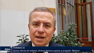 Donne vittime di violenza diverse denunce grazie al progetto Mimose di Federfarma [upl. by Tam]