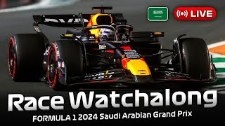 LIVE FORMULA 1 Saudi Arabian Grand Prix 2024  RACE Watchalong  Live Timing [upl. by Leonsis100]