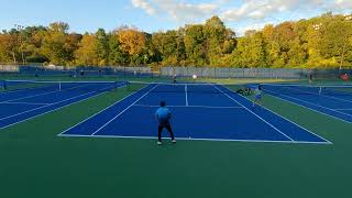 Mixed Doubles 63  Underarm serve [upl. by Anirrak]