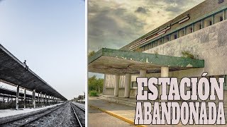 Estacion de FERROCARRIL ABANDONADA  Exploración Urbana  adrianendooo [upl. by Kcirdet]