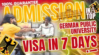 How to Secure Your Spot in a Top Public UniversityFastest Germany visa appointment and Germany Visa [upl. by Chong]