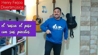 🎵Pollito amarillito Gallina Pintadita  Henry Feijoo  Divertimúsica🎵 [upl. by Fowkes]