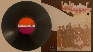 Led Zeppelin II 1969 UK 1st Press  Full Album Side 1 ledzeppelin vinyl fullalbum record lp [upl. by Felice368]