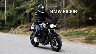 BMW F800R  DESIGN DETAILS EXHAUST SOUND FLYBY REVS [upl. by Draneb5]