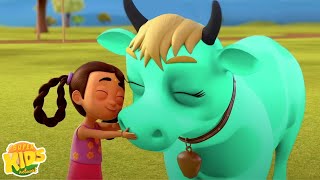 Gaiya Meri Gaiyya गैया मेरी गैय्या Hindi Rhymes for Children by Nimboo Kids [upl. by Henderson]