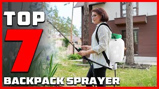 Top 7 Backpack Sprayers for Efficient Gardening [upl. by Kornher]