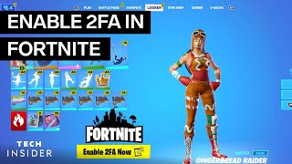 How To Enable TwoFactor Authentication 2FA In Fortnite 2022 [upl. by Azilef]