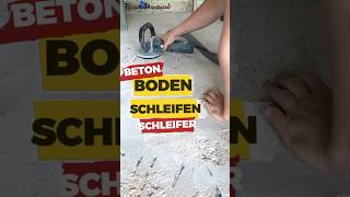 Beton schleifen leicht gemacht mit dem Bosch Professional Betonschleifer GBR 15 boden schleifen [upl. by Pollux]