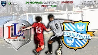 24° Giornata Campionato JUNIORES REGIONALE Luzzara vs Junior Finale Fabio di Mauro 4K [upl. by Muhcon]