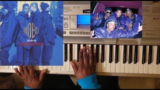 JODECI quotCOME AND TALK TO ME WITH REMIX INTRO PIANO TUTORIAL [upl. by Refinnej]