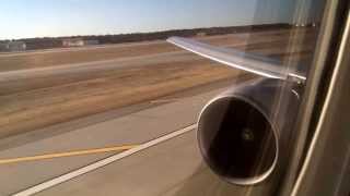 United 777200 GE90 Takeoff  Flight 58 IAHAMS HoustonAmsterdam [upl. by Rivkah]