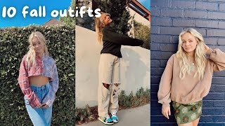 10 fall outfit ideas  Pressley Hosbach [upl. by Aihsiek]