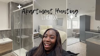 APARTMENT HUNTING IN LIVERPOOL UK  Looking For One Bedroom Apartments [upl. by Ydarg]