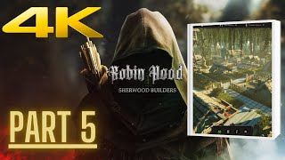 4K ROBIN HOOD đźŚ˛ SHERWOOD BUILDERS  Odcinek 5  Rozbudowa bazy reputacja misje i zagadki [upl. by Allez699]