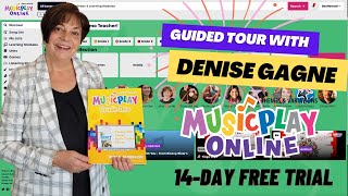 Introduction to MusicplayOnline with Denise Gagne [upl. by Stedmann]