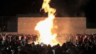 Zoroastrians Celebrate Fire Festival in Iran [upl. by Braeunig]