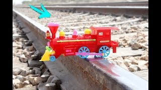 Train Vs Train Toy EXPERIMENT [upl. by Lynde]