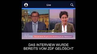 Palästinensischer Botschafter im ZDFMorgenmagazin bei Dunja Hayali [upl. by Fontana]