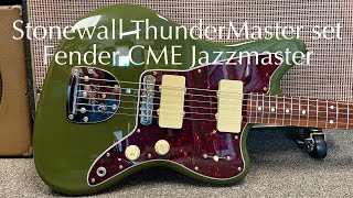 ThunderMaster set in Fender CME Jazzmaster [upl. by Wallford621]