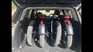 Folding Rad Power Bikes into SUV [upl. by Nnylsia]