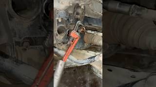 steering rack tie rod inner replace mitsubishi pajero mechanic automobile tierod steering tips [upl. by Elisabetta]