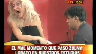 Zulma Lobato en Cronica con la boca abierta [upl. by Aenad401]