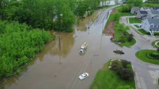 Flood at Hwy N Cottleville [upl. by Ahseinod582]