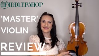 My Review amp Thoughts on the Fiddlerman 5 MASTER Violin [upl. by Htebilil]