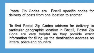 Brazil Postal Codes Lookup [upl. by Enayd]