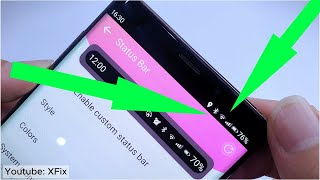 install iPhone Status Bar on Android [upl. by Vihs263]