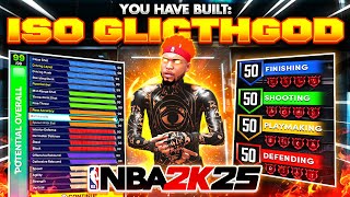 THIS ISO DEMIGOD BUILD WILL BREAK NBA 2K25  1 FASTEST DRIBBLING AND SHOOTING BUILD ON NBA 2K25 [upl. by Kilian]