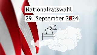 Nationalratswahl 2024 [upl. by Etessil]