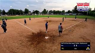 BTA VS Hexx  7102024  Park District of Forest Park Mens Major League 16quot Softball [upl. by Mylo]