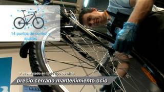 Mantenimiento ocio ciclismo  Taller Decathlon [upl. by Chon]