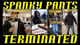 Frauditor Stevie Boy AKA Spanky Pants Has YouTube Channel Terminated [upl. by Merissa462]