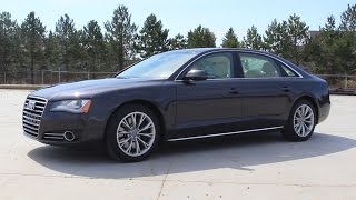 2012 Audi A8L Review  The Best Luxury Sedan For 40K [upl. by Kcirddes53]